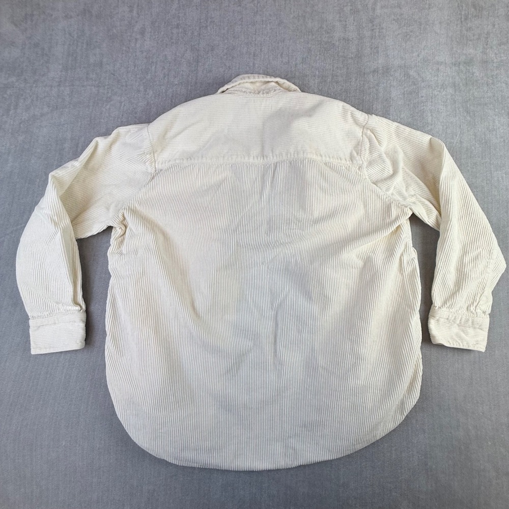 Madewell Ivory Corduroy Button-Down Shirt - Picture 5 of 7